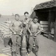 Gene (L) with Unidentified