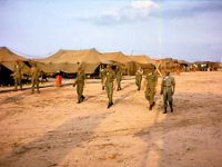 Morning police call at Service Battery at Bien Hoa