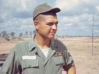 1LT James W. Thomson, B Battery XO at Phuoc Vinh