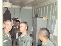 L-R  LT Pond, LT Gardner, LT Thomson, LT Withrow, LT Juan Rodriguez aboard the Gordon