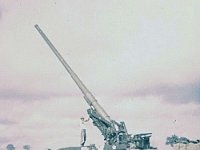 M109 at High Angle at B Battery