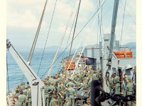 Approaching Vietnam aboard the Gordon