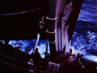 Rough seas.