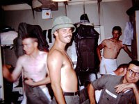 (L to R) Don Withrow, "Stoney" Gravelle, Mike Winslow, "can't see",  Gary Garman.