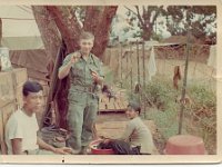 Ken Prorok with "short stick" - 1968 -Quan Loi - Alpha Battery