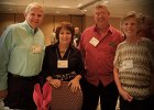 L-R:  Norm &#38; Janie Wolfinger, Eddie Allen and Lynne Maclaga