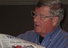 Scott Krueger reads news from Veitnam