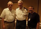 L-R Bill Roznowski, Bill Biggs &#38; Les Higa get reaquainted