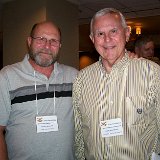 L - Roger Mallory with Norm Wolfinger